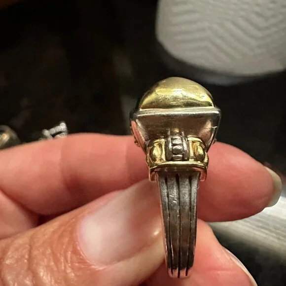 LAGOS Caviar Gold Dome Ring - Picture 11 of 13